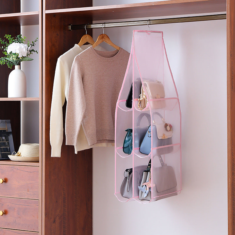 Fabric Home Dormitory Storage Hanging Bag.